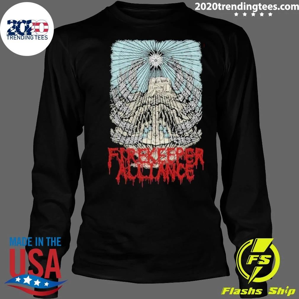 Fire Keeper Alliance Store Merch Chief Mountain Thomas Hooper Shirt