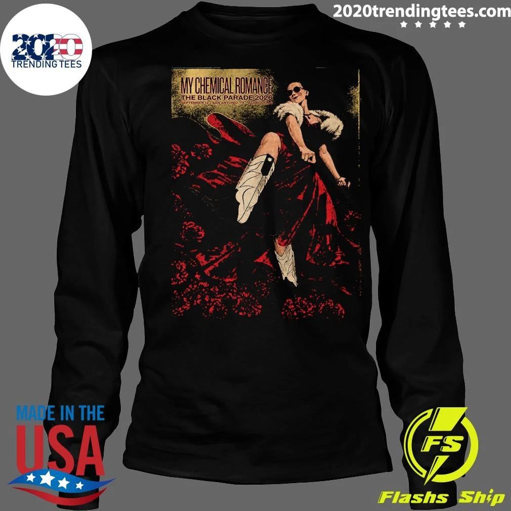 My Chemical Romance San Antonio Poster 2026 Shirt