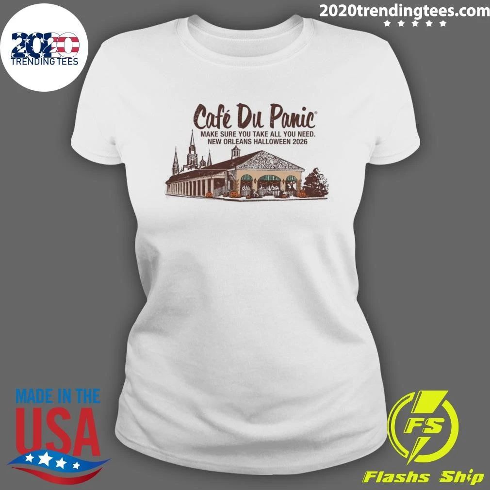 Widespread Panic Café Du Panic New Orleans Halloween 2026 Shirt