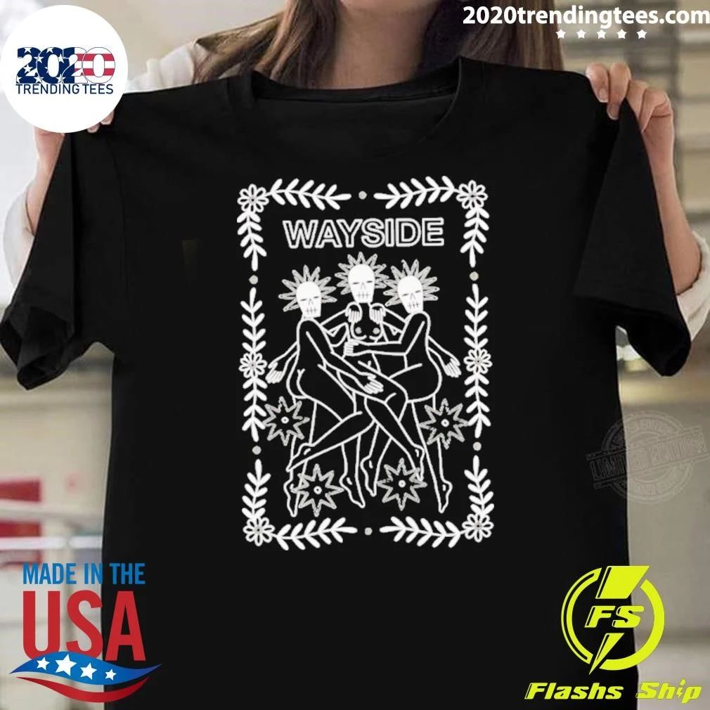 Wayside Ghosts Occult Gothic Skeleton Shirt