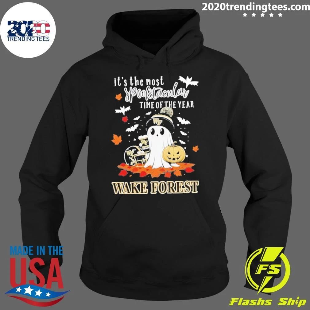 Ghost Halloween 2026 Wake Forest Demon It’s The Most Spooktacular Time Of The Year Shirt
