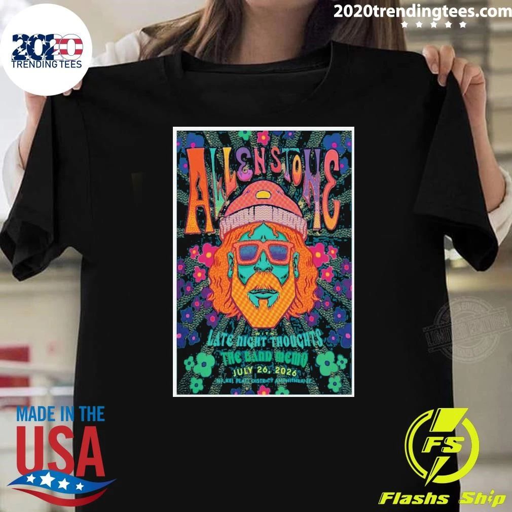 Allen Stone Fishers, Indiana July 26 2026 Shirt