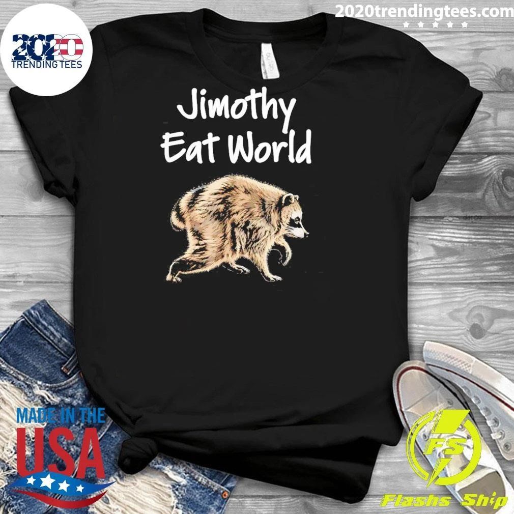 Jimothy Eat World Raccoon Seattle Meme Shirt