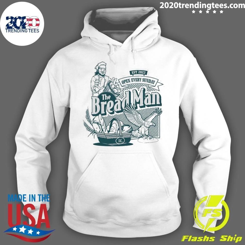 The Bread Man Open Every Sunday EST 2023 Vintage Shirt