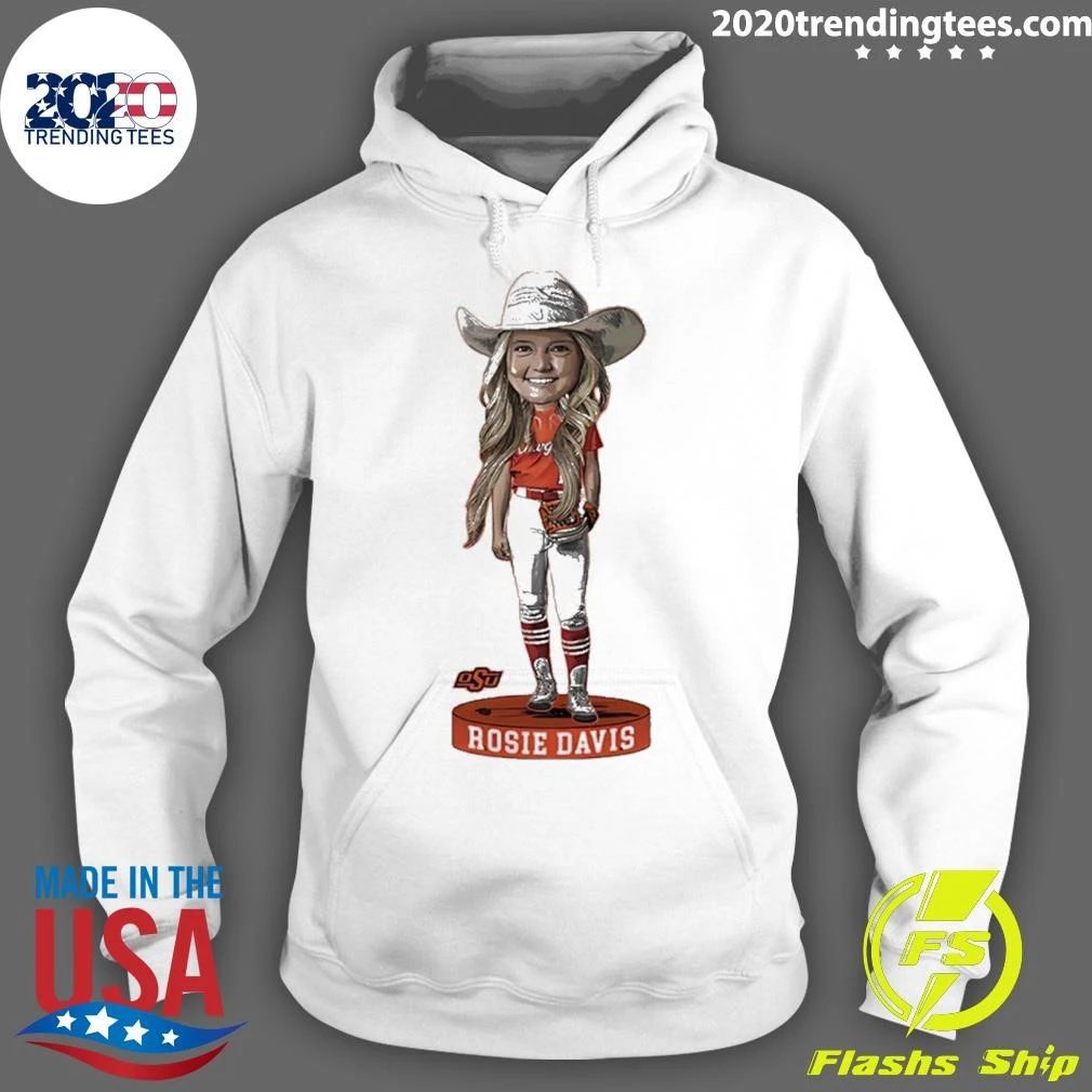 Rosie Davis Oklahoma State Softball Player Caricature Shirt