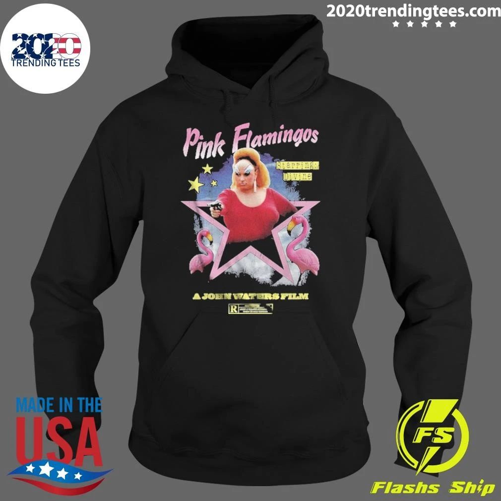 Divine Pink Flamingos John Waters Cult Movie Shirt