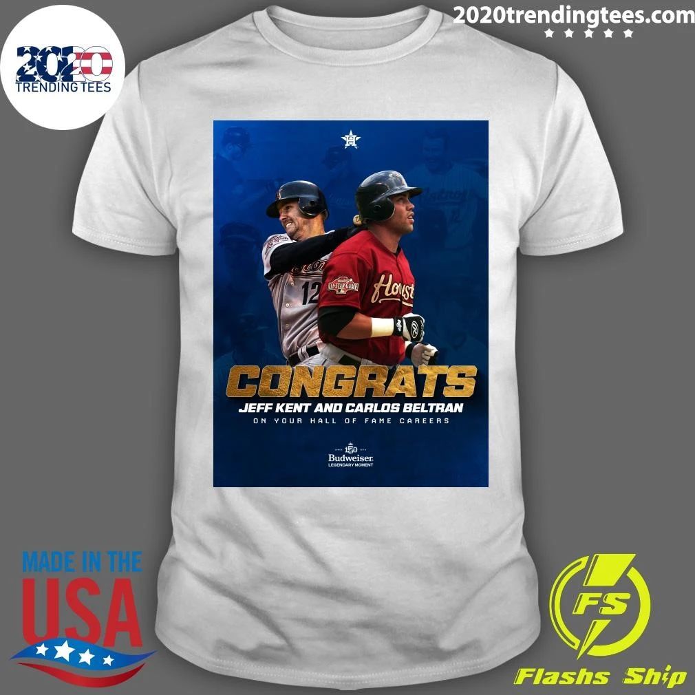 Congrats Jeff Kent and Carlos Beltran On Your Hall Of Fame Careers 2026 Shirt