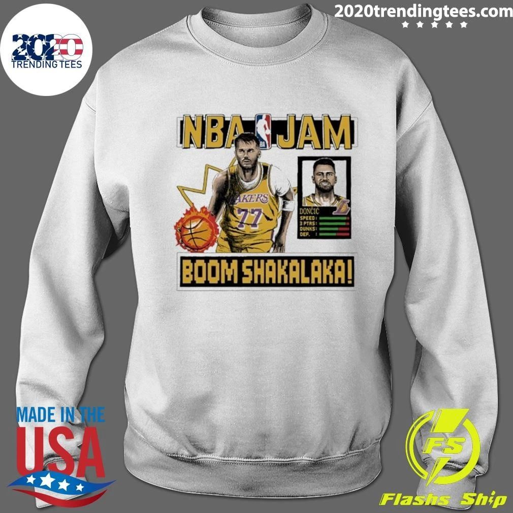 Lakers Luka NBA Jam Boom Shakalaka Shirt