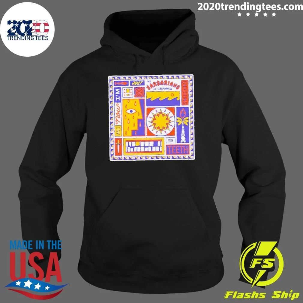 The Barbarians Of California Anijgmt Album Cover Shirt