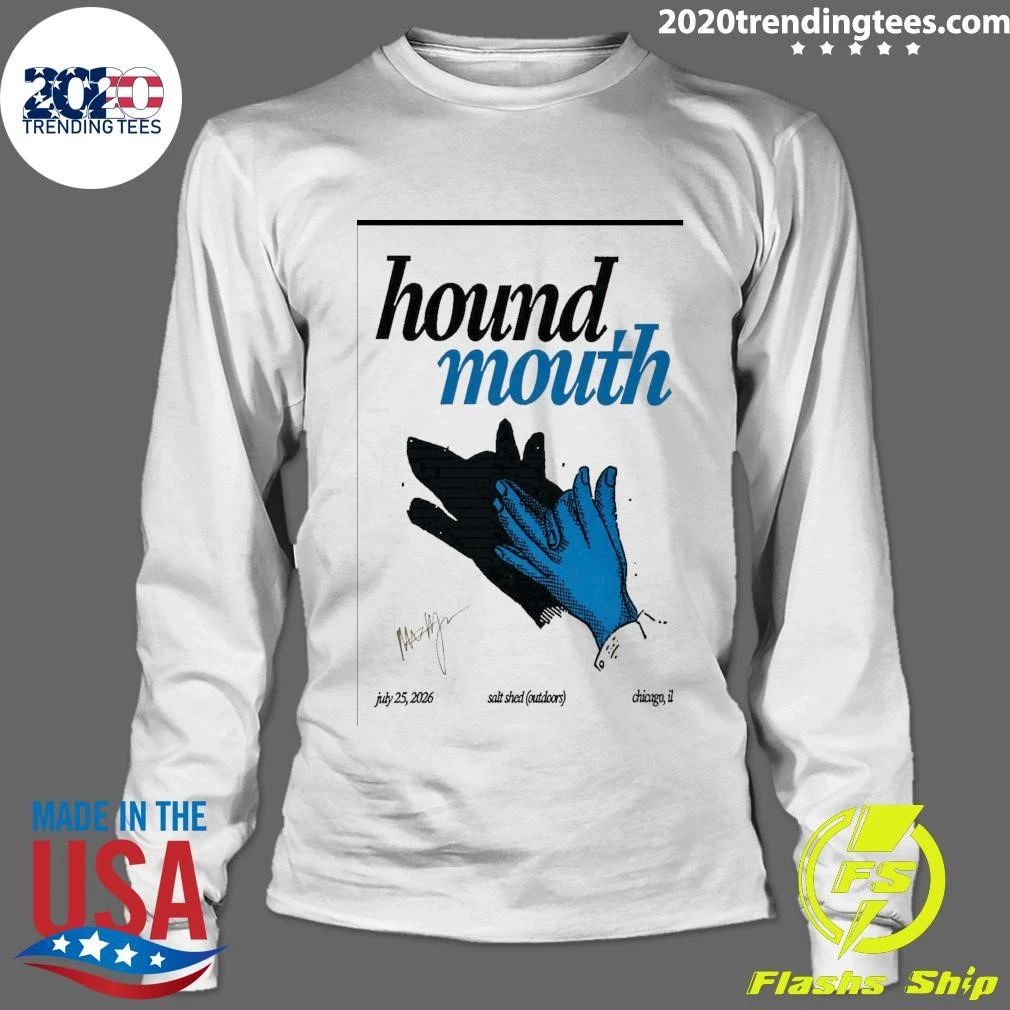 Hound Month Tour The Salt Shed, Chicago, Il July 25 2026 Shirt