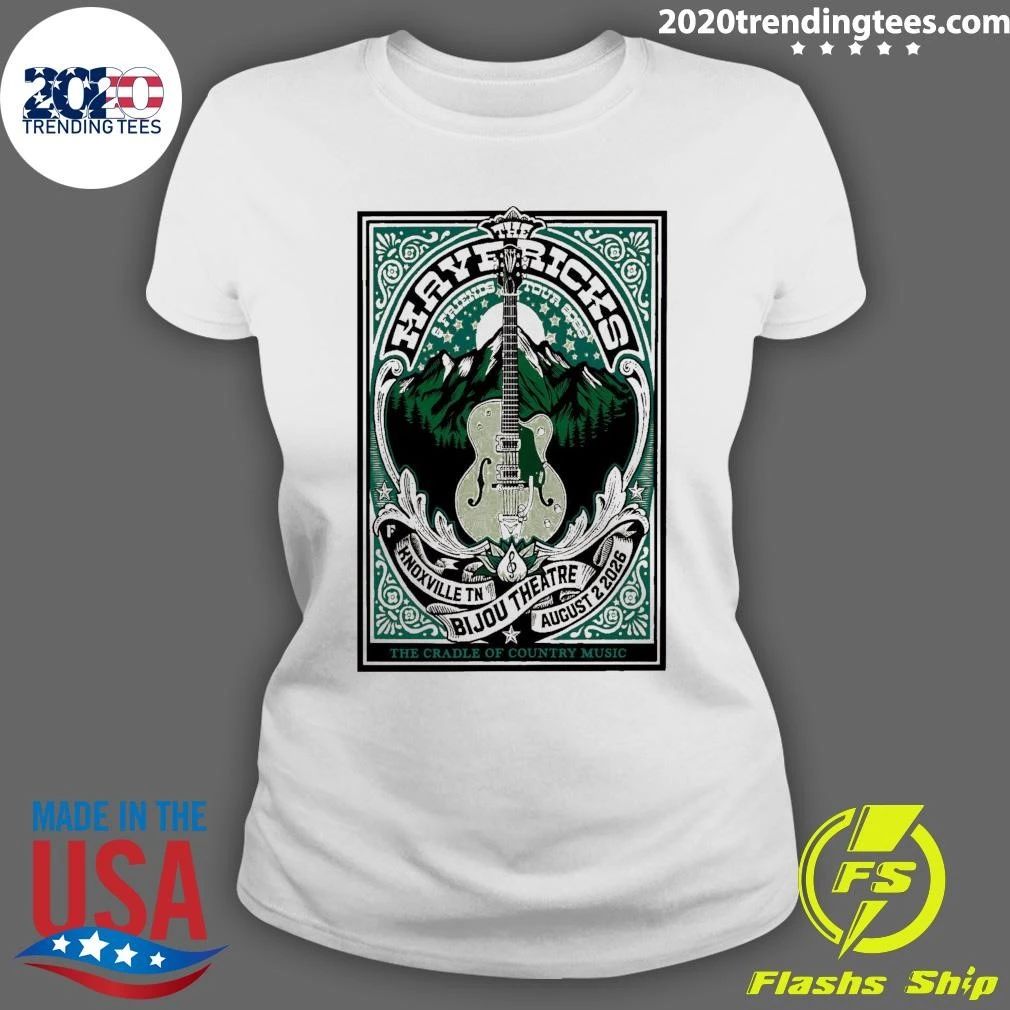 The Mavericks In Knoxville TN On August 2 2026 Tour Shirt