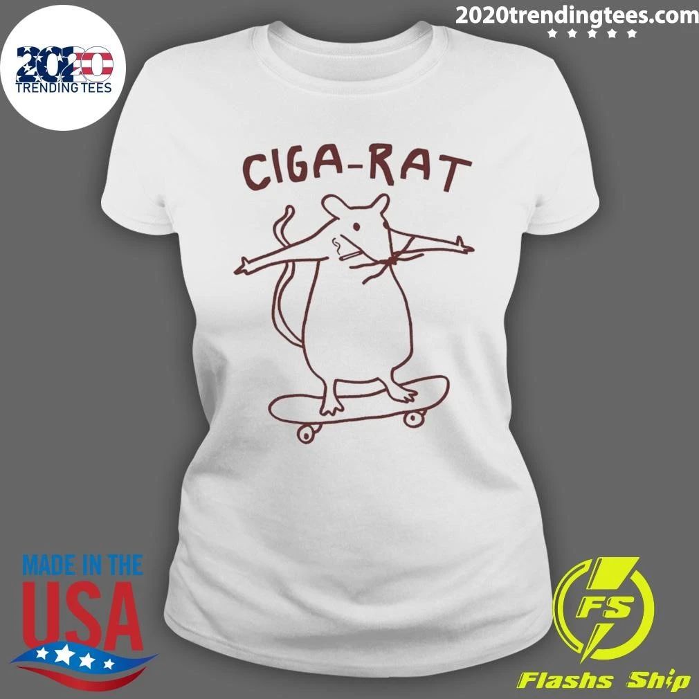 I Need A Rigarette Ciga-Rat Shirt