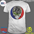 Skull Settle Down Easy Jimothy Raccoon Shirt