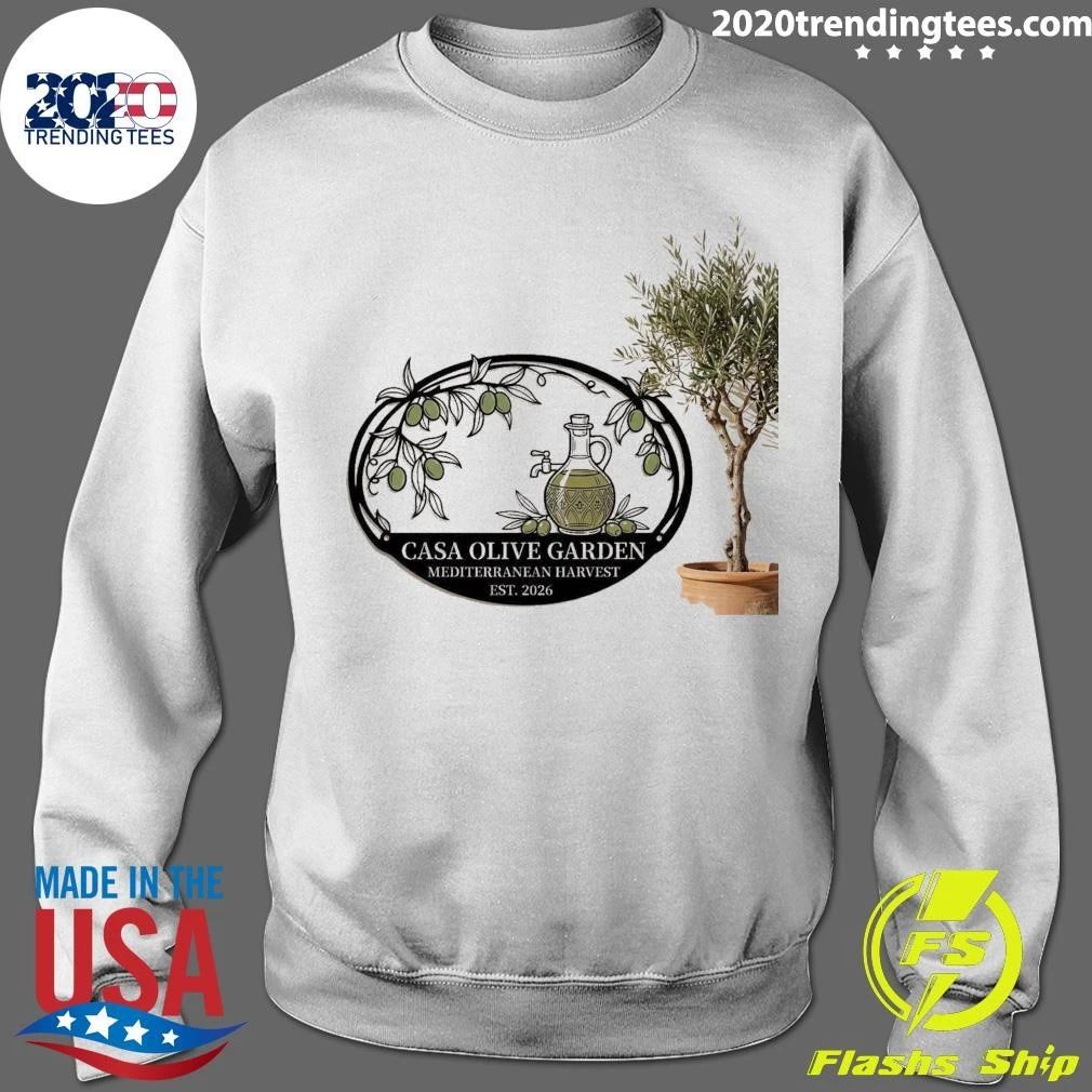 Casa Olive Garden Mediterranean Harvest Est. 2026 Shirt