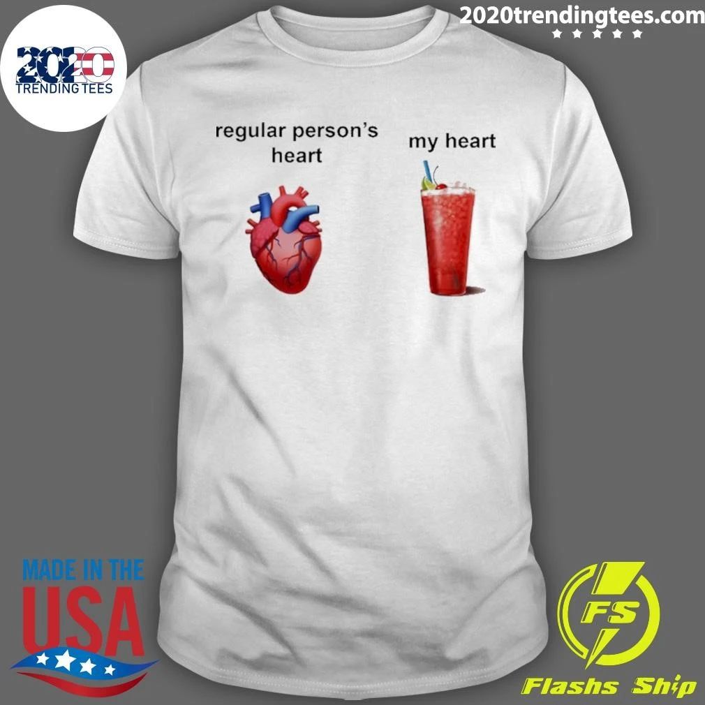Regular Person’s Heart Vs My Heart Cocktail Shirt