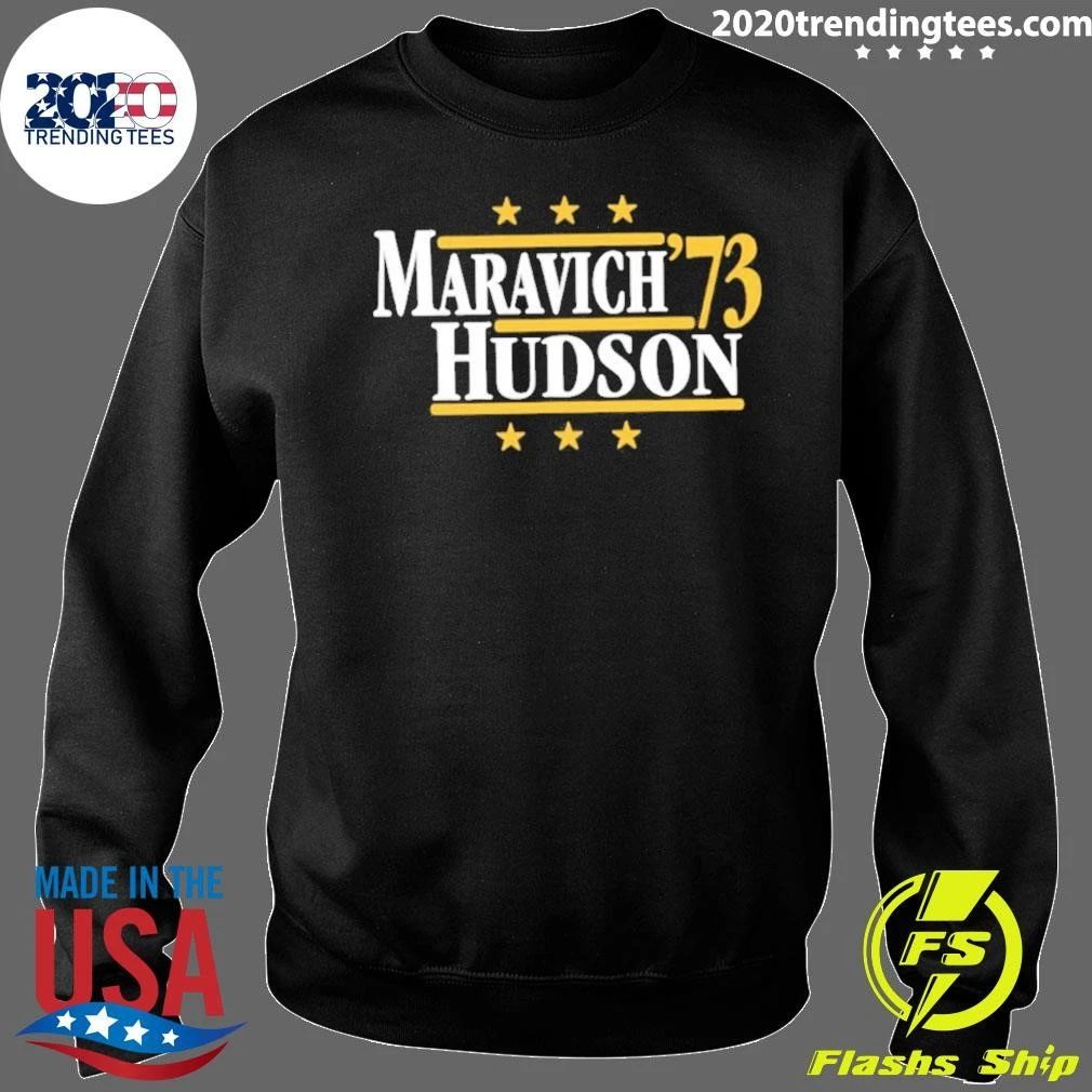 Maravich And Hudson ’73 Atlanta Hawks Basketball Shirt