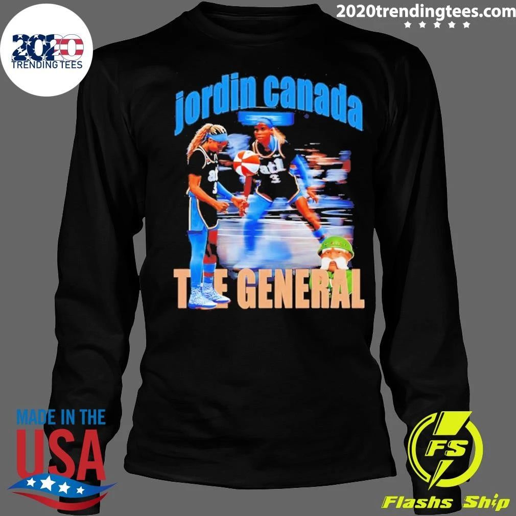 The General Jordin Canada Atlanta Dream Basketball Wnba 2026 Shirt