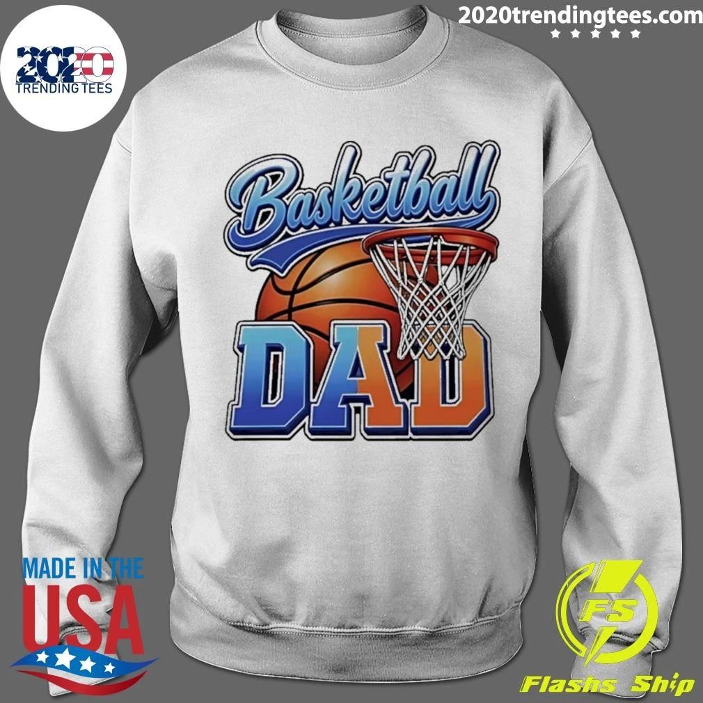 Basketball Dad Father Hoops Shirt