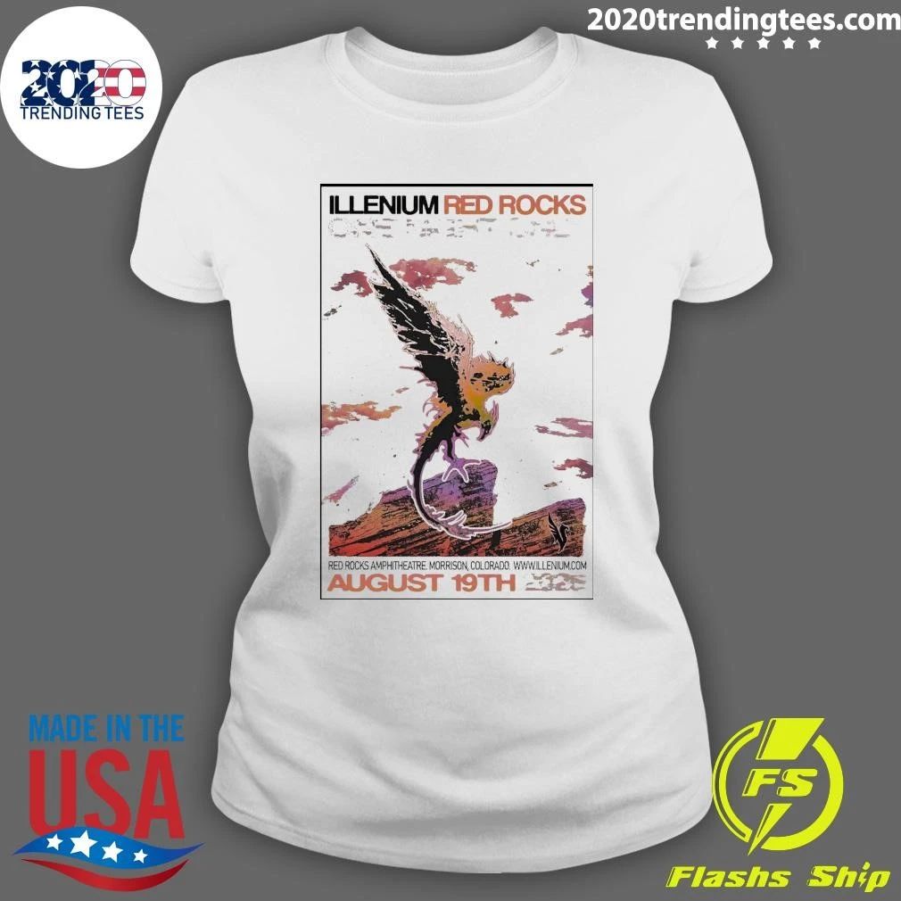 Illenium Red Rocks Aug 19th 2026 Shirt