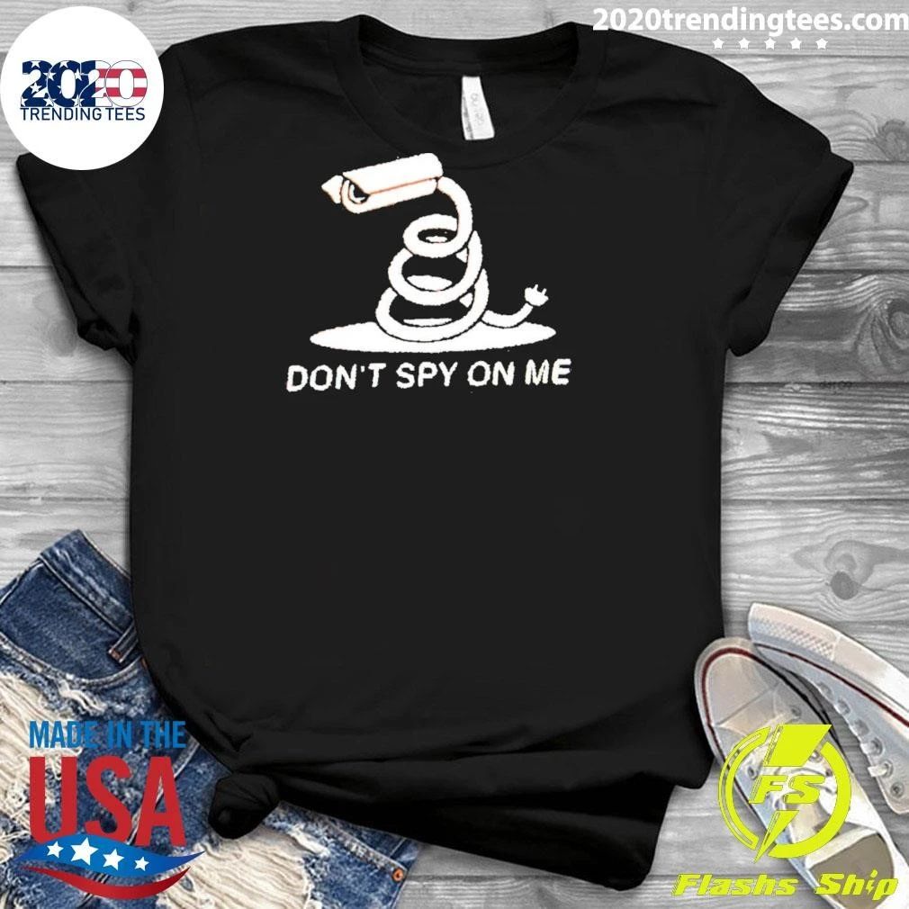 Flock Don’t Spy On Me Don’t Tread On Me 2026 Shirt