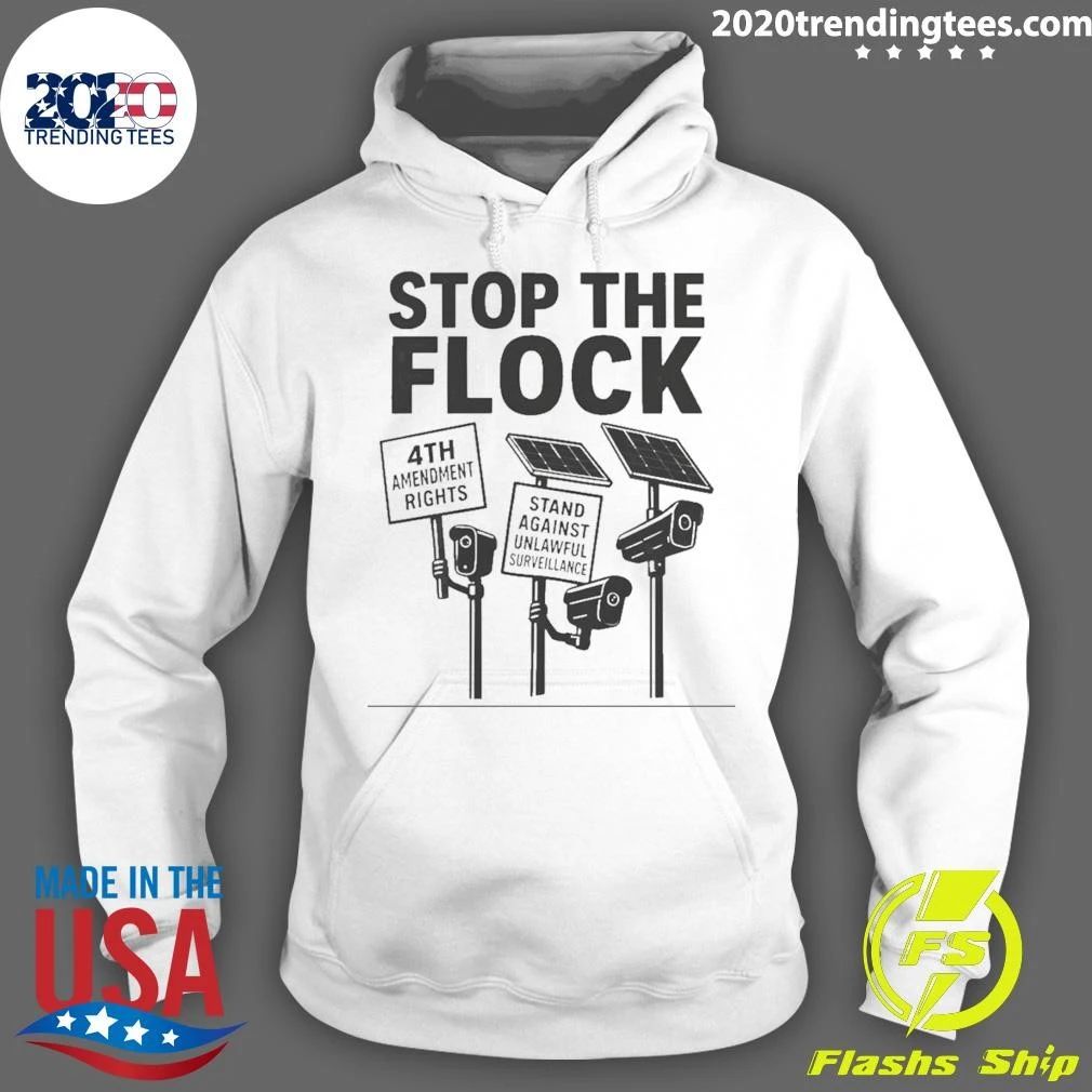 Stop The Flock 4th Amendment Rights Stand Against Protest 2026 Shirt