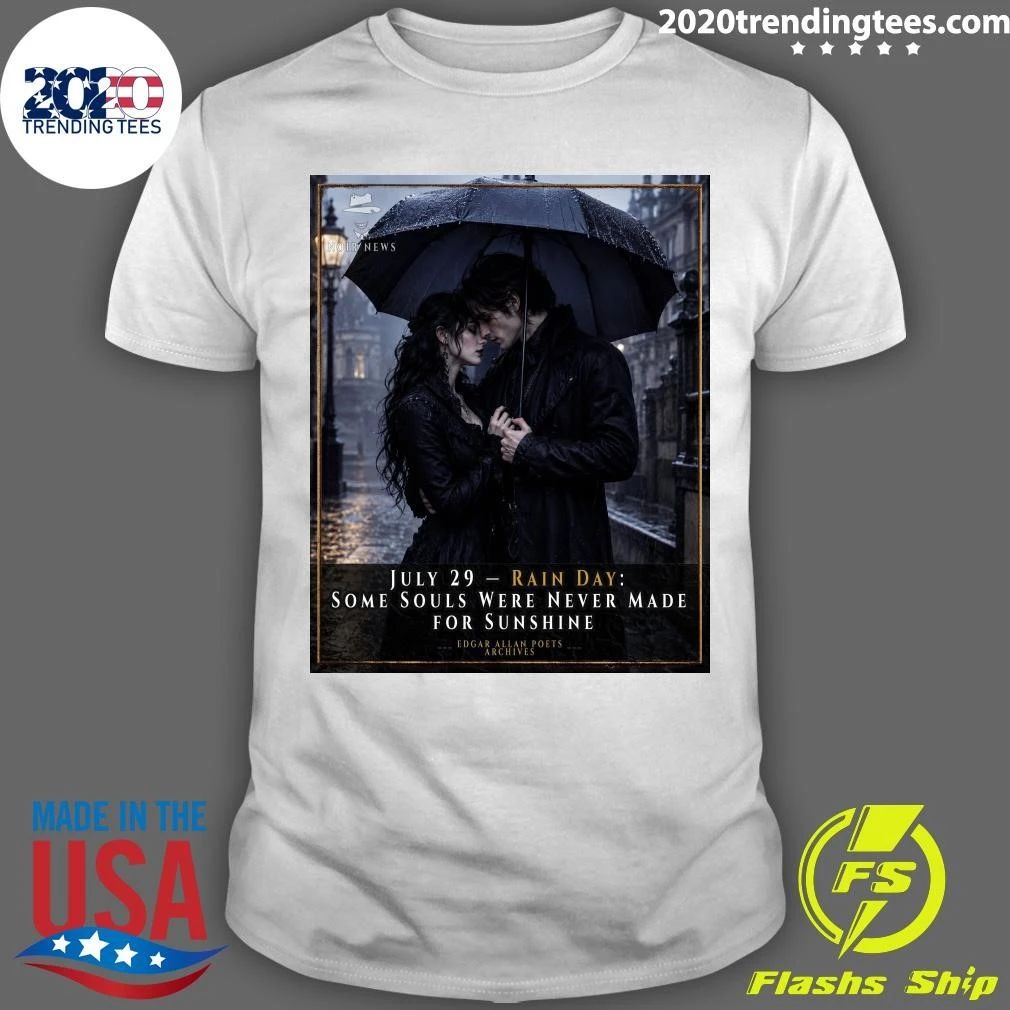 July 29 is celebrated as Rain Day, an unusual tradition that began in Waynesburg, Pennsylvania Shirt