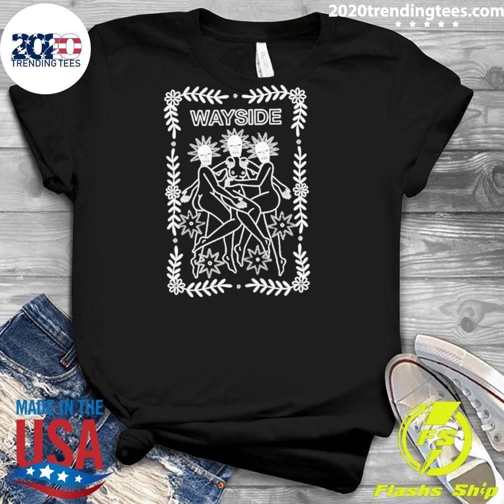Wayside Ghosts Occult Gothic Skeleton Shirt