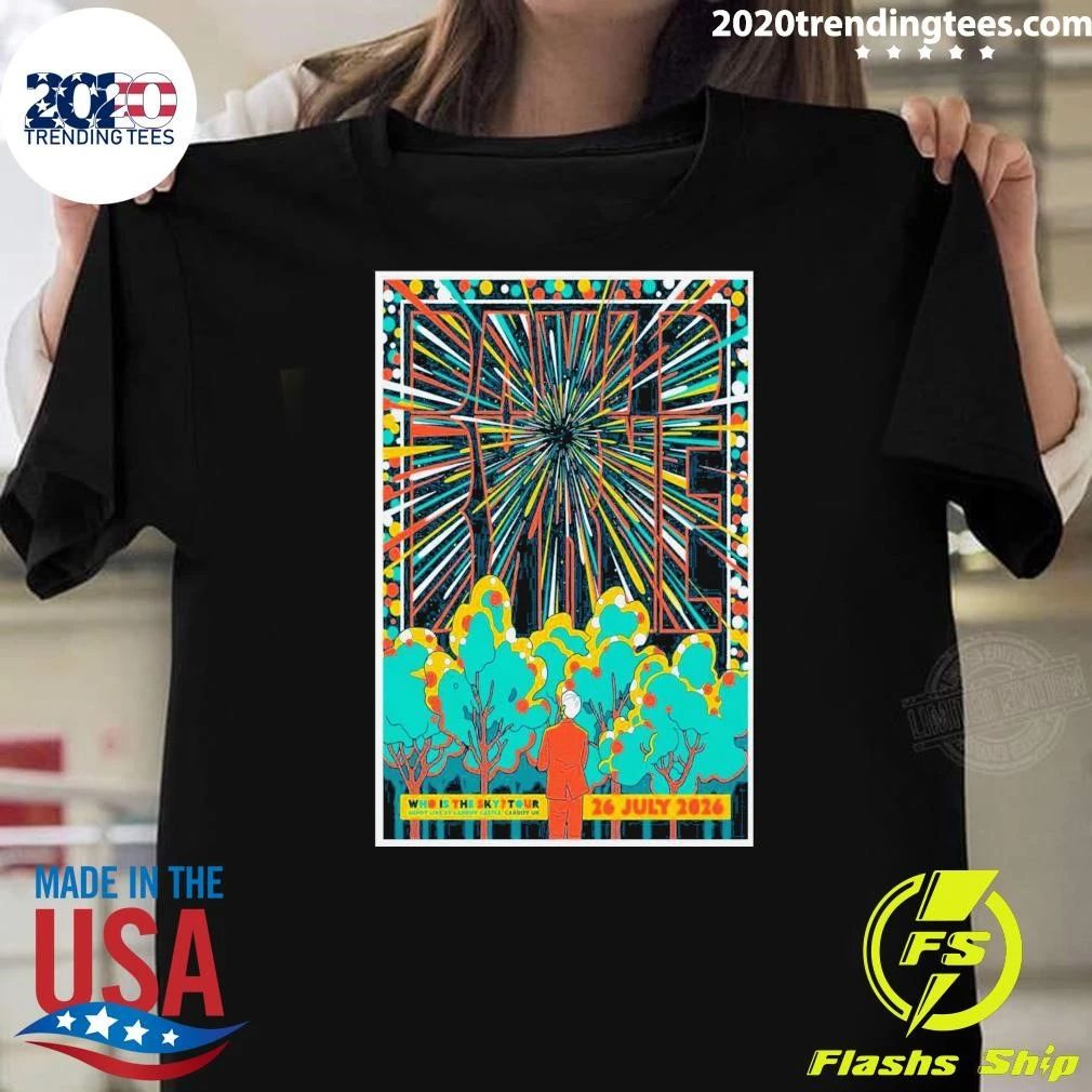 David Byrne Cardiff, Uk Tour 2026 Shirt