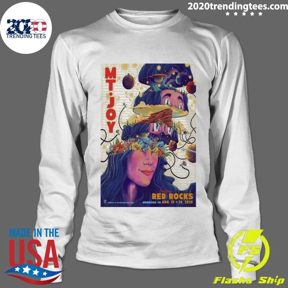Mt. Joy Red Rocks 2026 Shirt