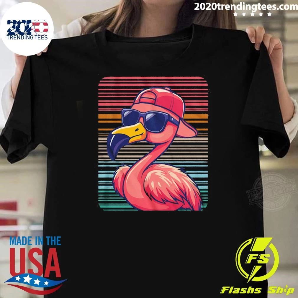 Cool Flamingo Vintage Shirt