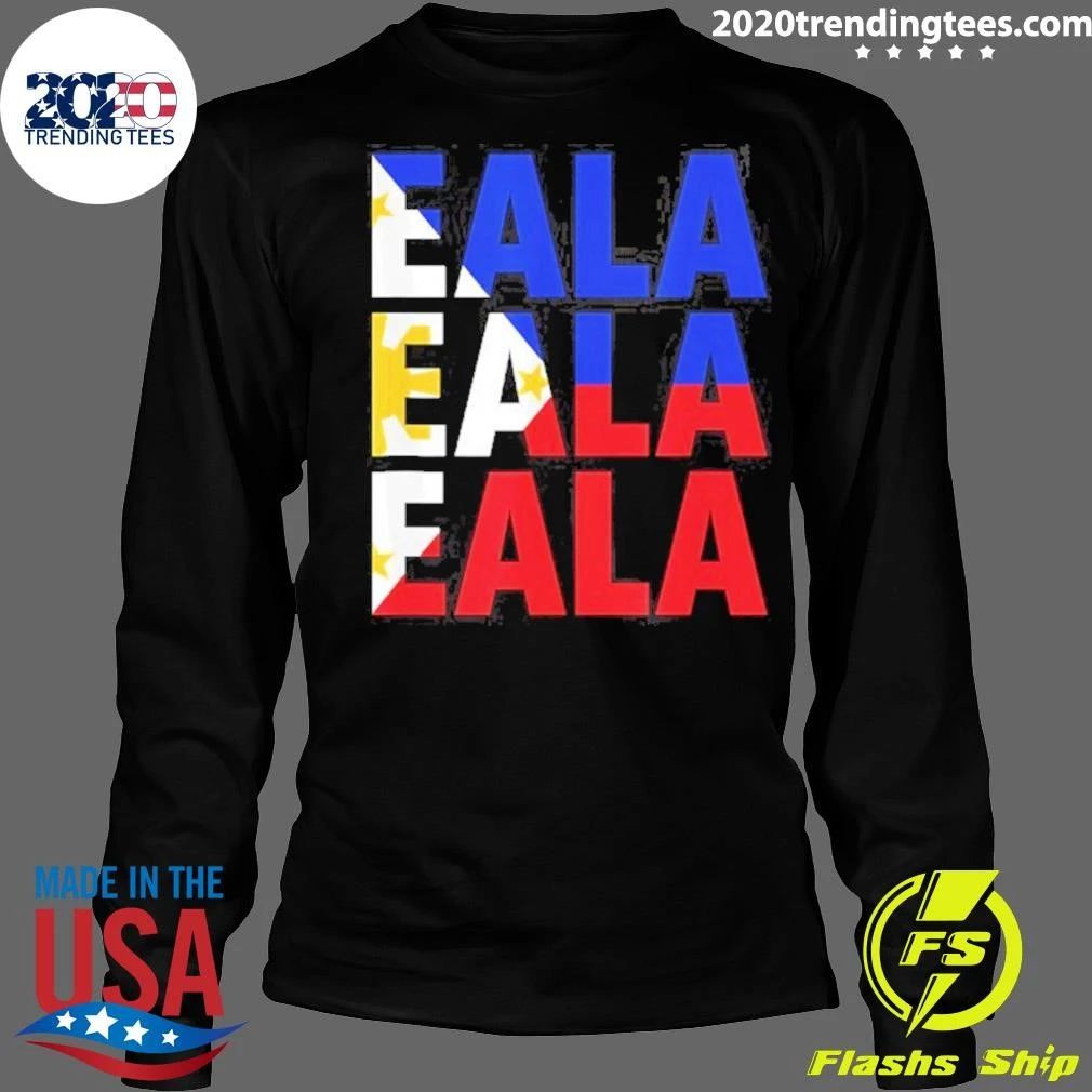 Eala Philippines Flag Letter Graphic Shirt