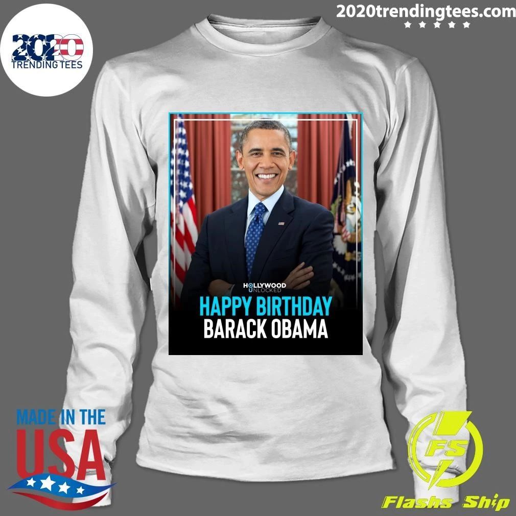 Happy Birthday Barack Obama Shirt