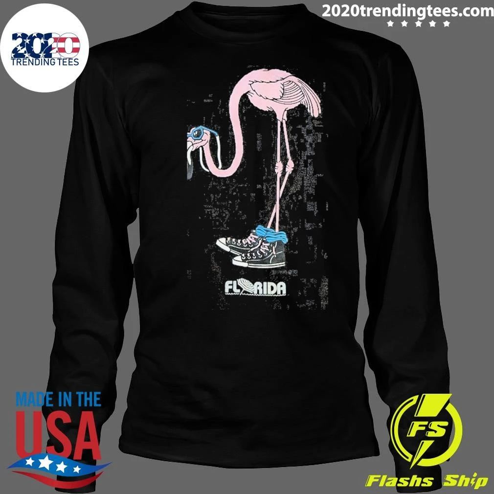 Florida 1986 Pink Flamingo Vintage Shirt