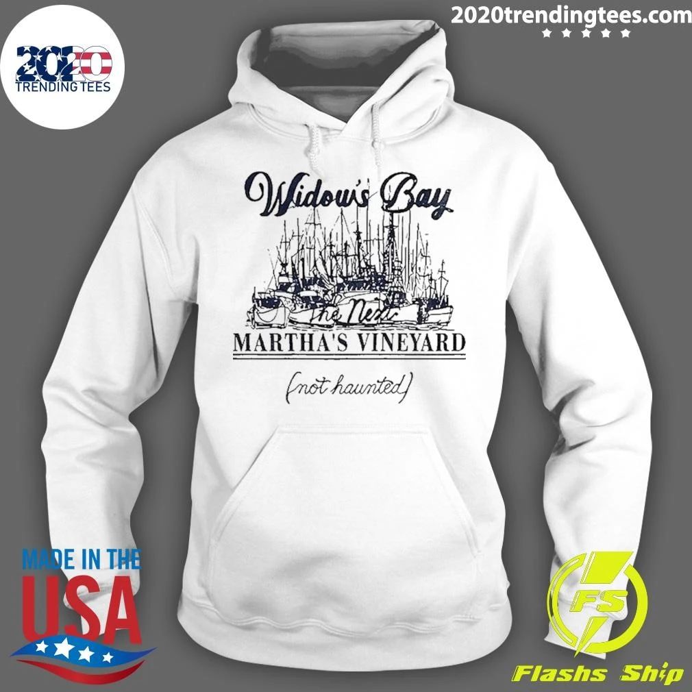 Widow Bay Tourist Martha’s Vineyard Not Haunted Shirt