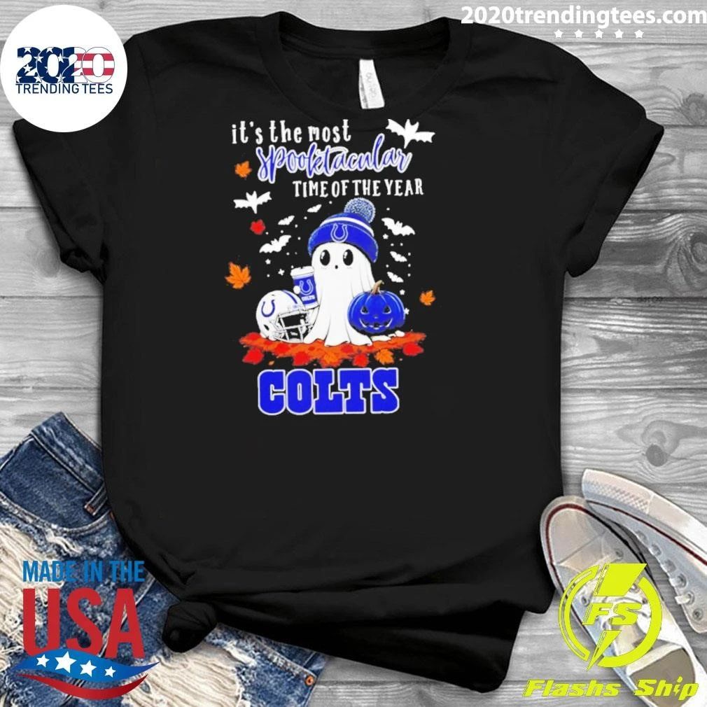Ghost Halloween 2026 Indianapolis Colts It’s The Most Spooktacular Time Of The Year Shirt