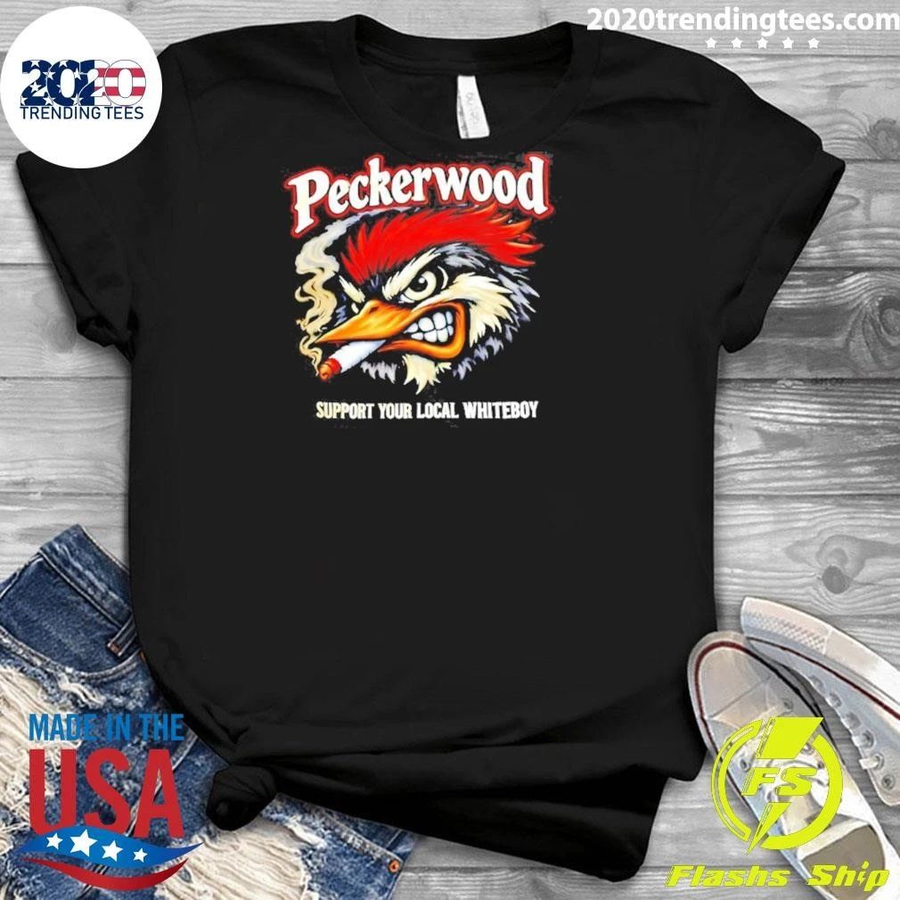Peckerwood Support Your Local Whiteboy Shirt