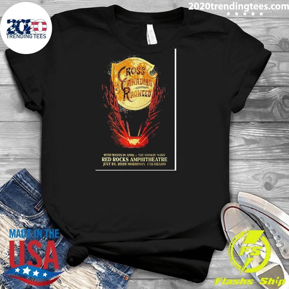 Red Rocks Cross Canadian Ragweed 2026 Shirt