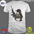 Military Penguin Knife Flight Was Never An Option Shirt