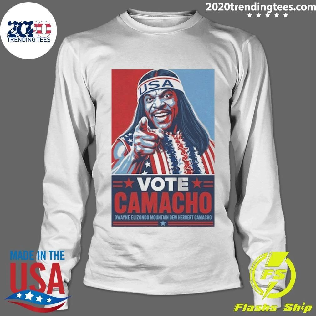 Vote Camacho Dwayne Elizondo Mountain Dew Herbert Camacho Shirt