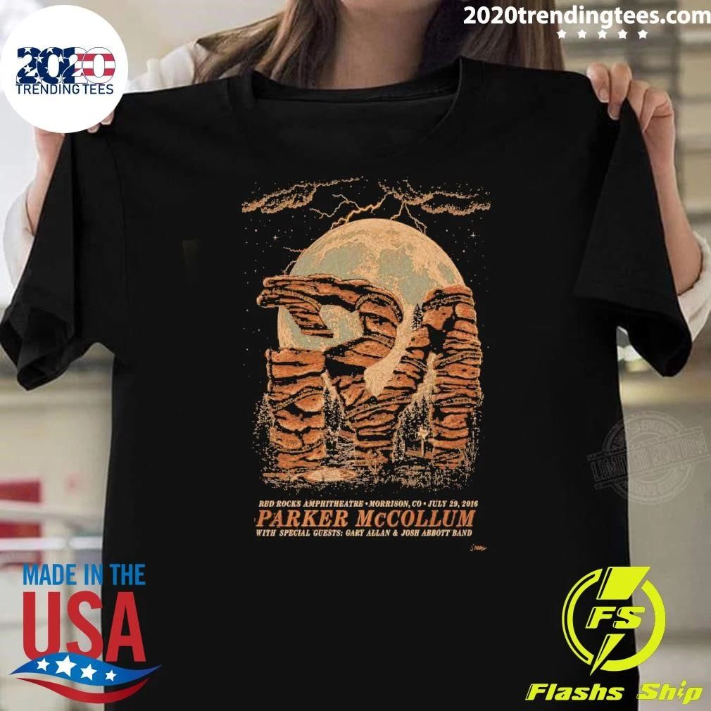 Parker Mccollum Red Rocks Poster 2026 Shirt
