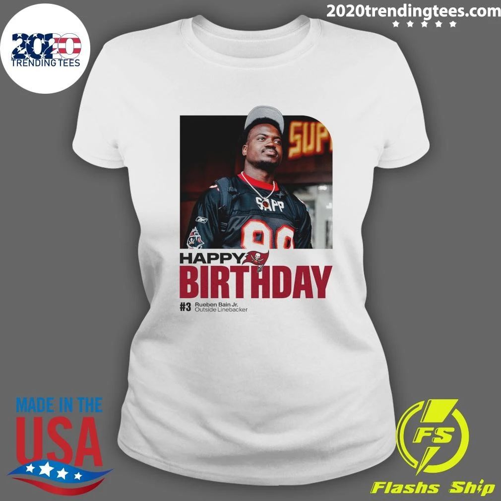 Happy Birthday Rueben Jr. Butside Baiebacker Shirt
