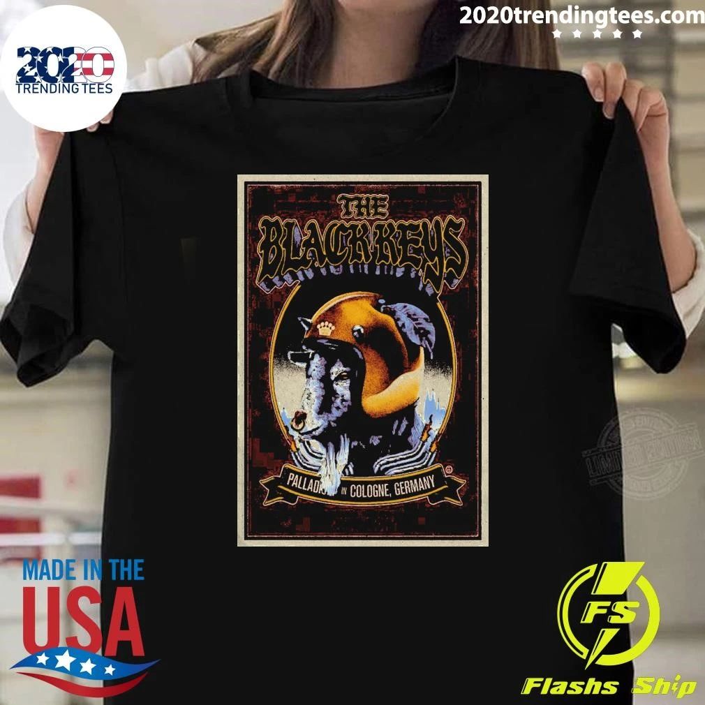 The Black Keys Palladium In Cologne Germany September 6 2026 Shirt