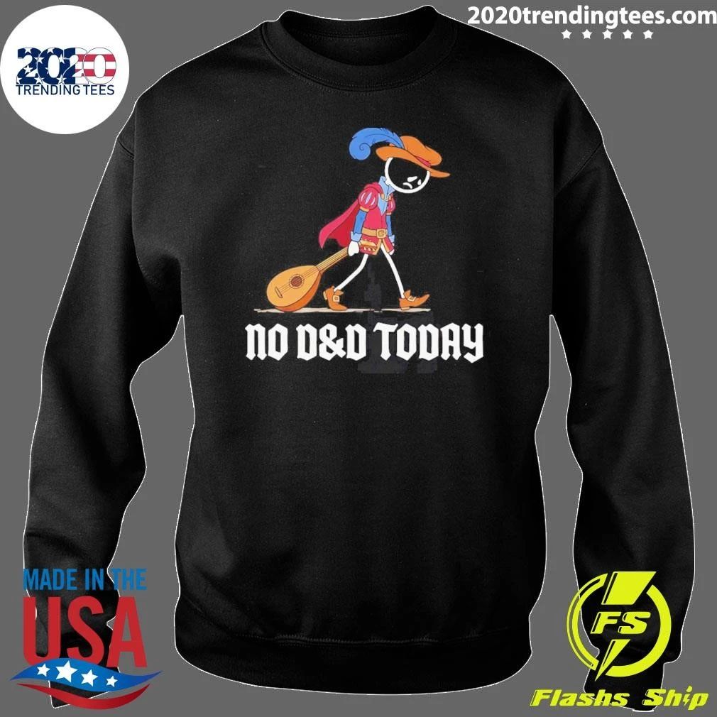 No D&d Today Bard Cartoon Shirt