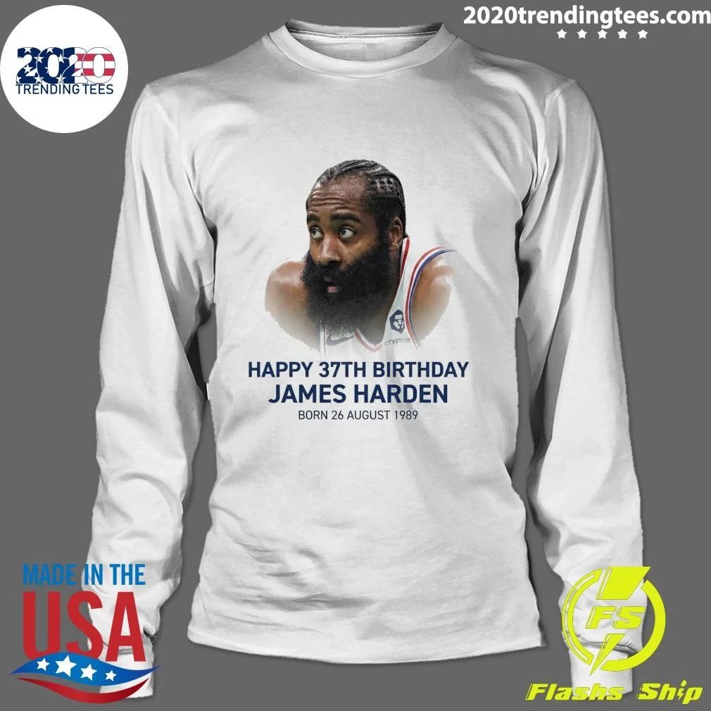 Happy 37th birthday James Harden Born 26 August 1989 Shirt