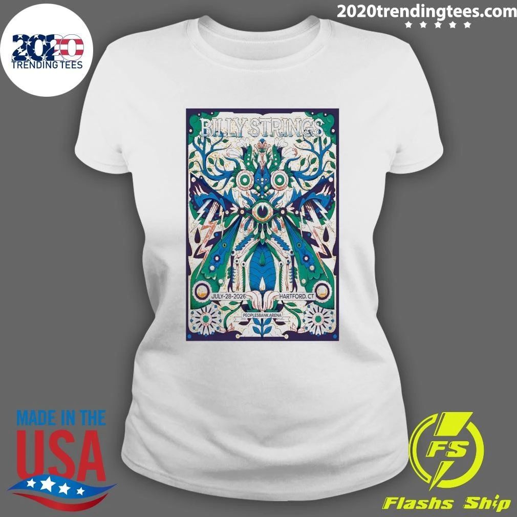 Billy Strings Concert Hartford, Ct July 28 2026 Shirt